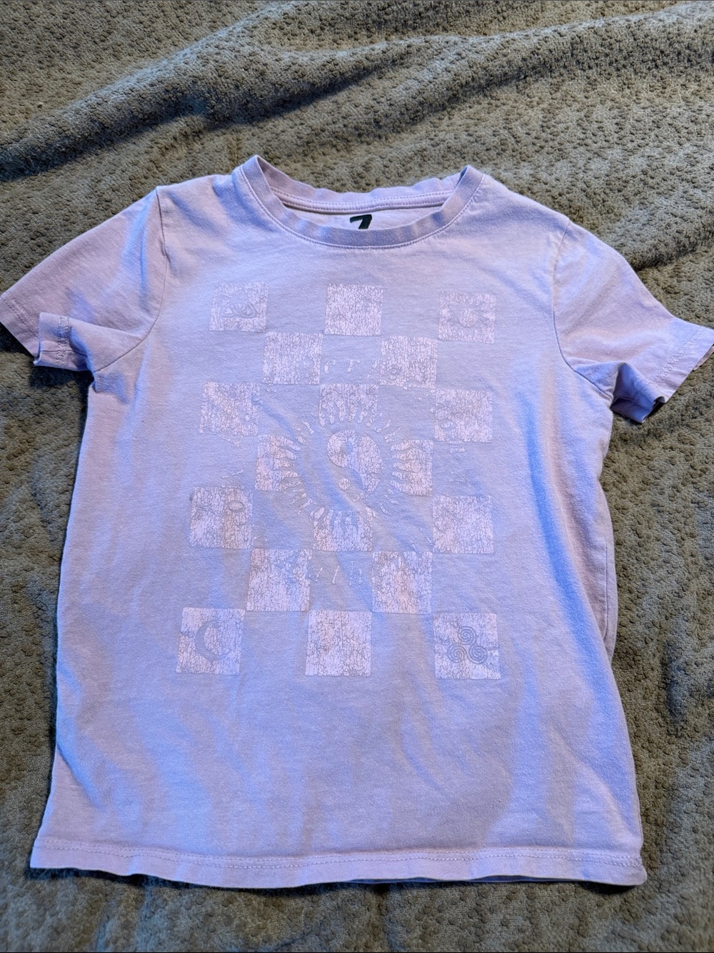 Girls Lavender Graphic Short Sleeve Tee by Cotton On